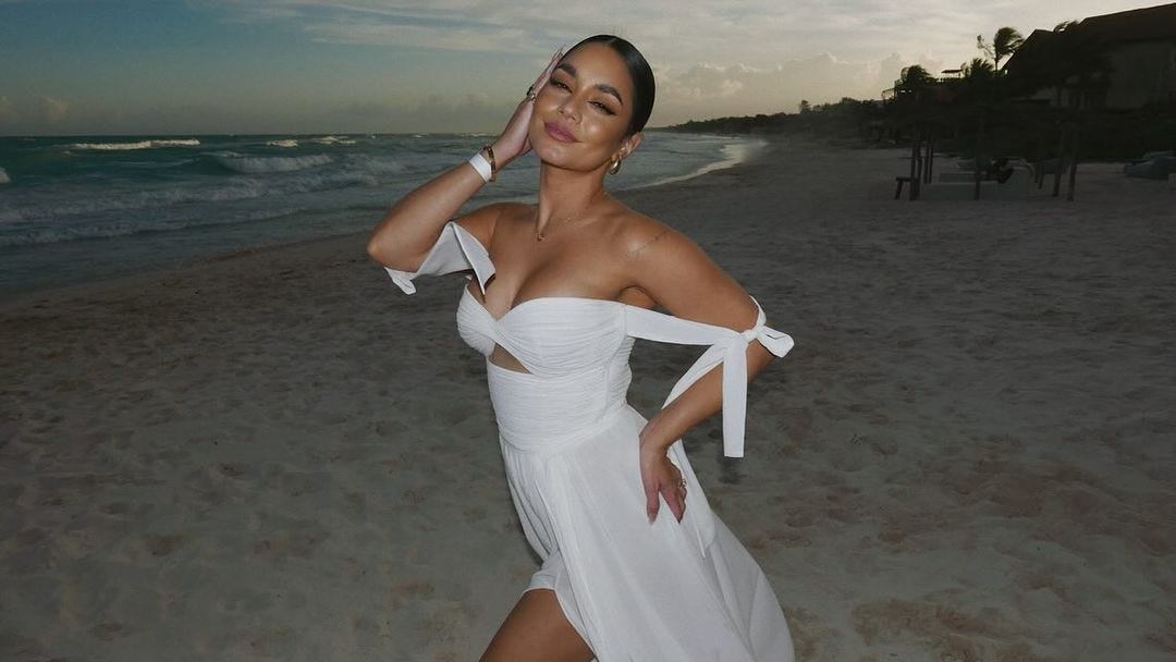 Vanessa Hudgens celebrates her wedding weekend in Galia Lahav!