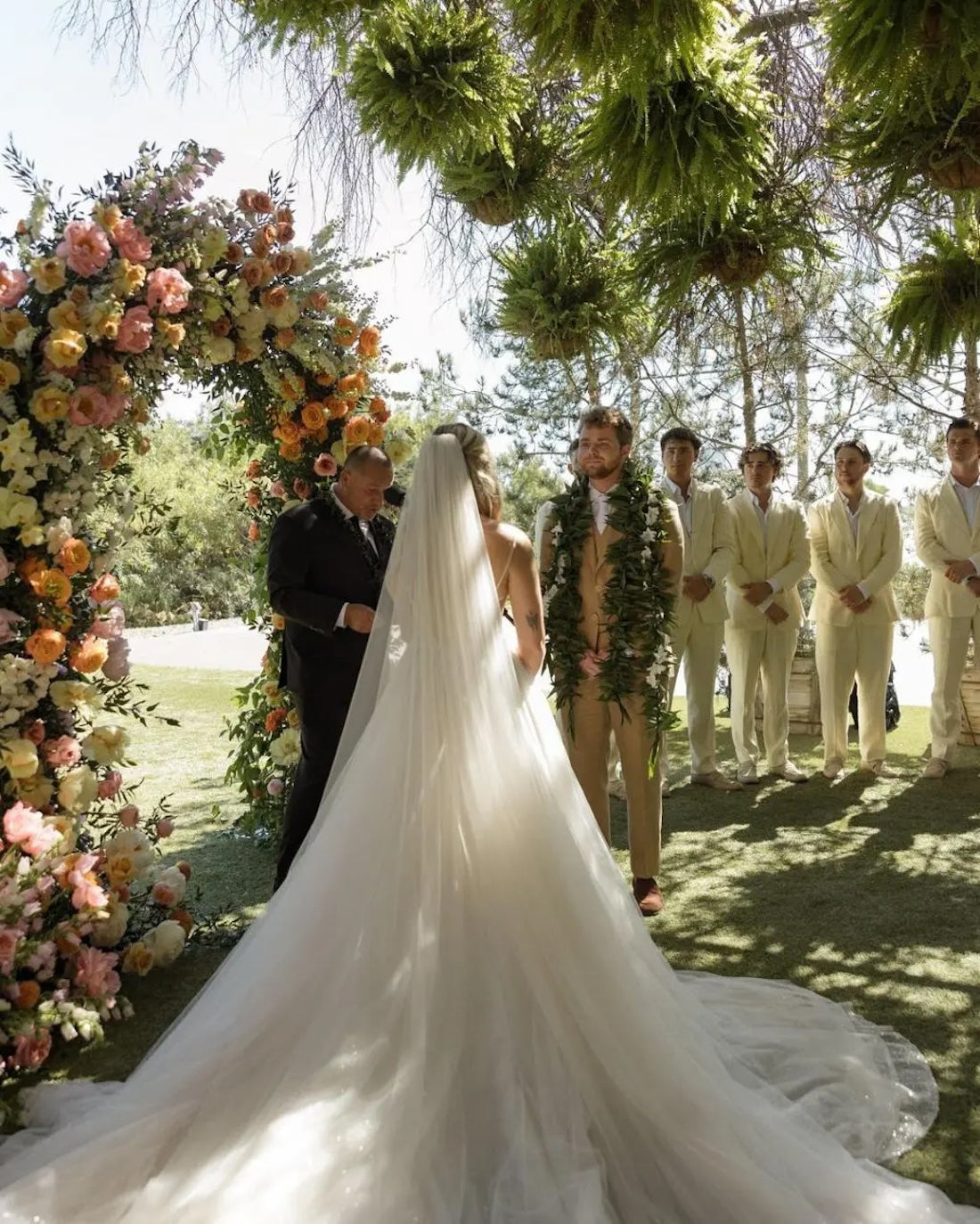 Hype House’s Kouvr Annon Stuns in Galia Lahav at Wedding to Alex Warren