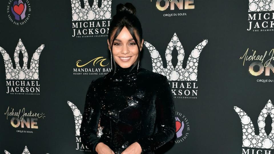 Vanessa Hudgens rocking Galia Lahav at the Michael Jackson Diamond Birthday Celebration