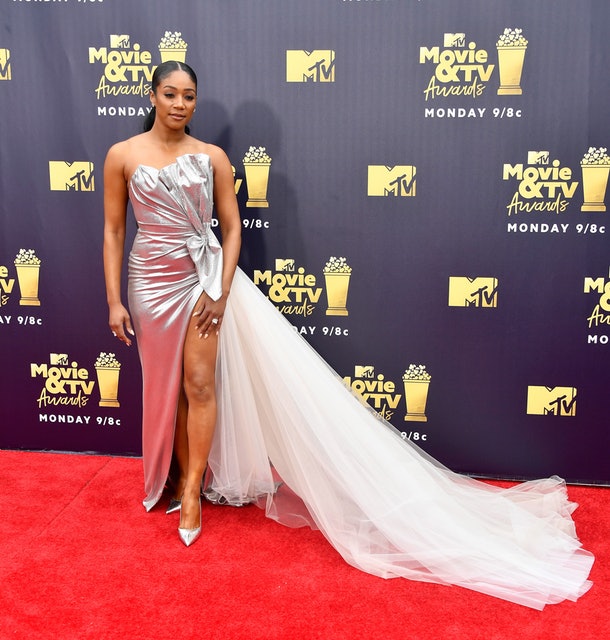 Red Carpet Alert: Tiffany Haddish's MTV Movie and TV Awards Rocking our Couture Bridal Gown on the Red Carpet