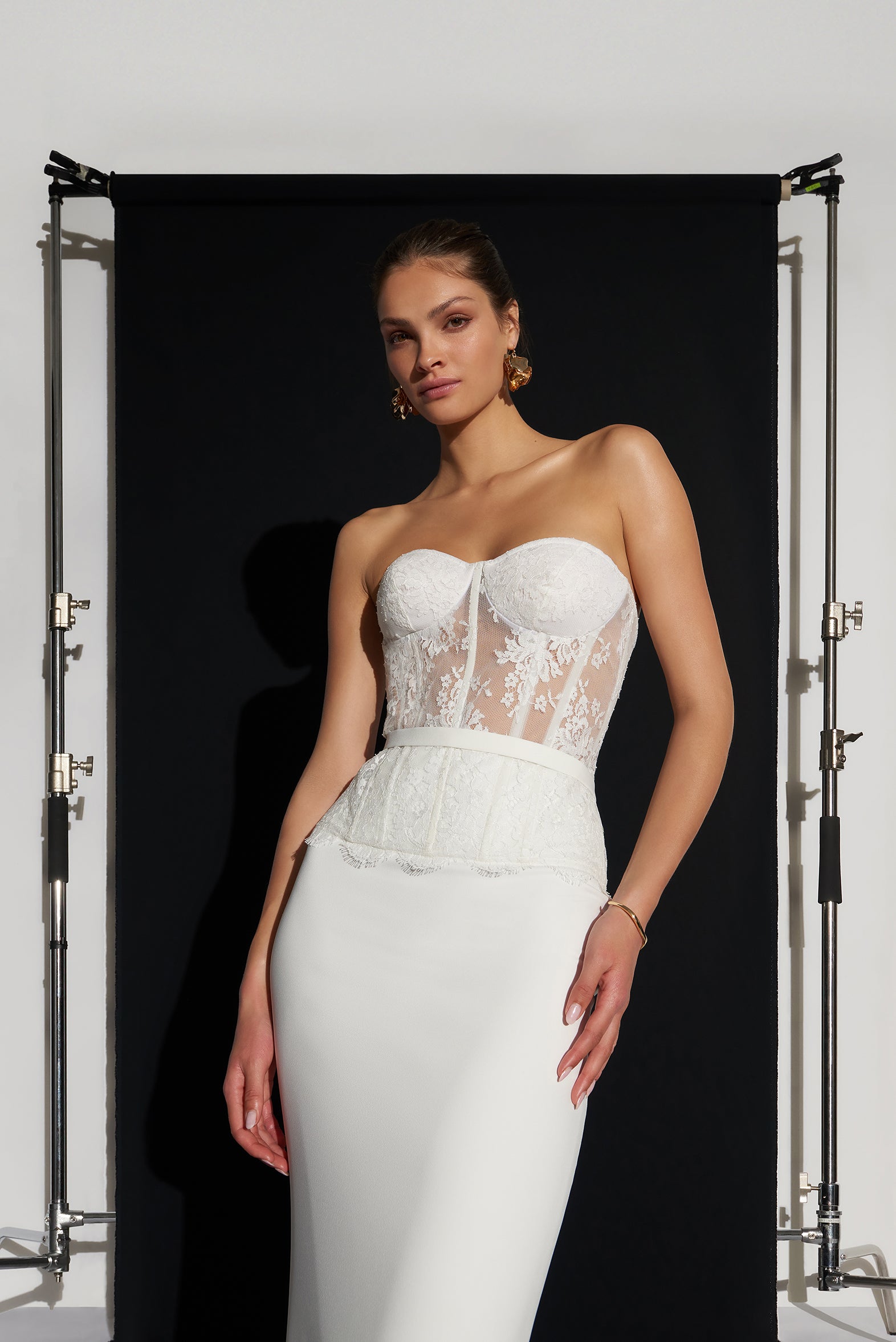 Anisa Corset Ivory