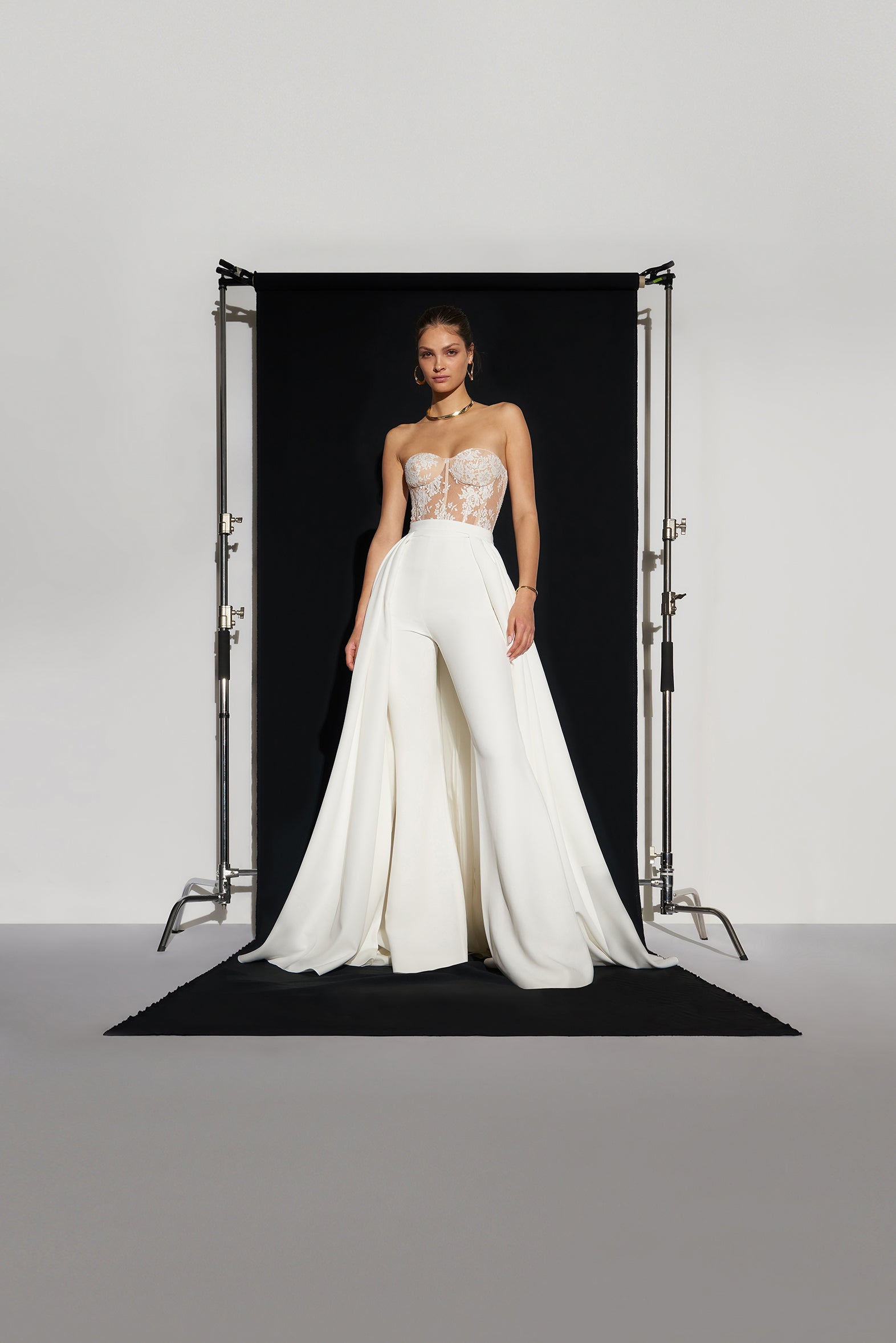 Carly Crepe Overskirt - Galia Lahav