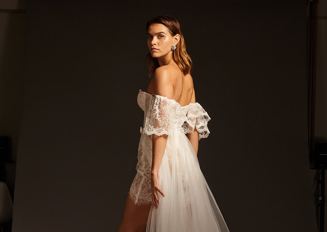 Galia lahav off the shoulder best sale